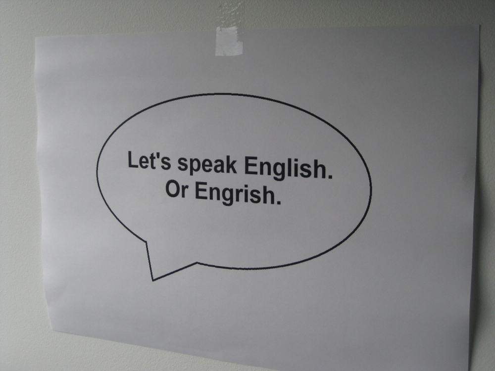 English is spoken differently by different people of different backgrounds. Photo: Mabel Kwong