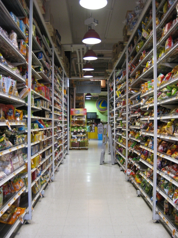 Asian grocery stores in Melbourne never fail to stock heaps of childhood favourite junk food. Photo: Mabel Kwong