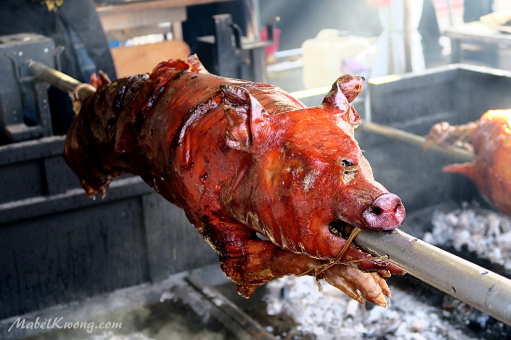 Roast pig