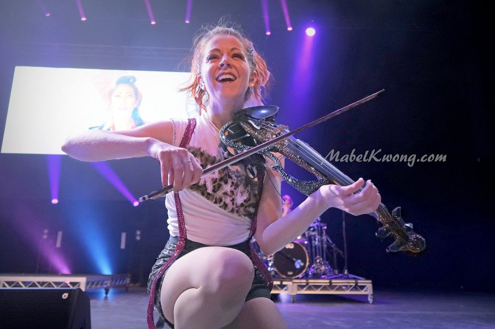 Choose what you love. Do what you love. Lindsey Stirling, Melbourne, Australia 2017 | Weekly Photo Challenge: Order.