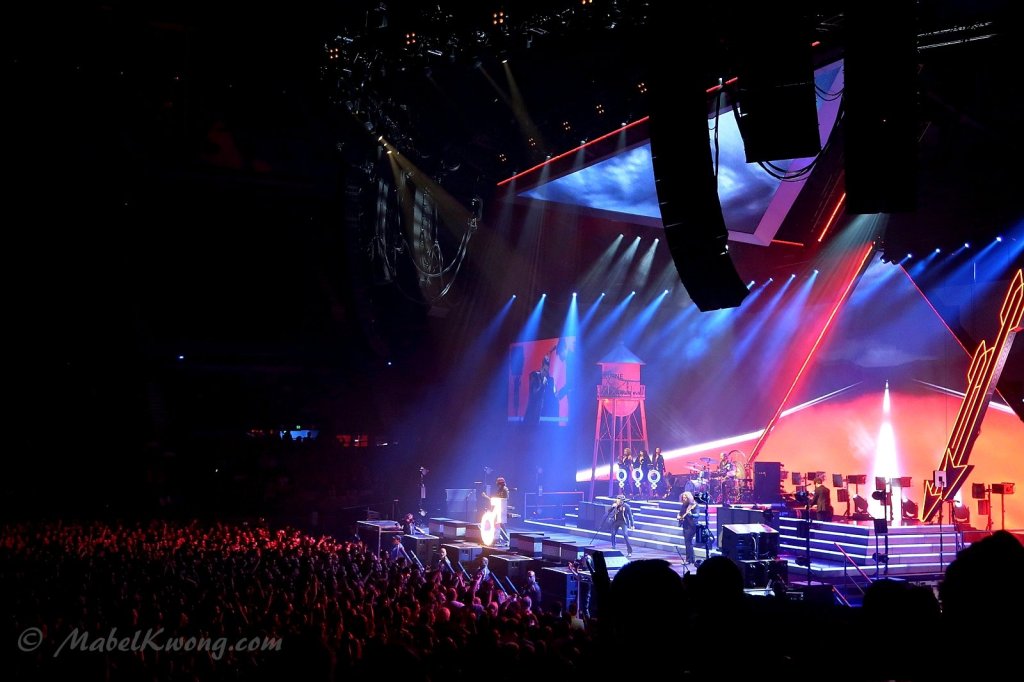 Doing something you love for a while, you wonder where it takes you. The Killers, Melbourne 2018.