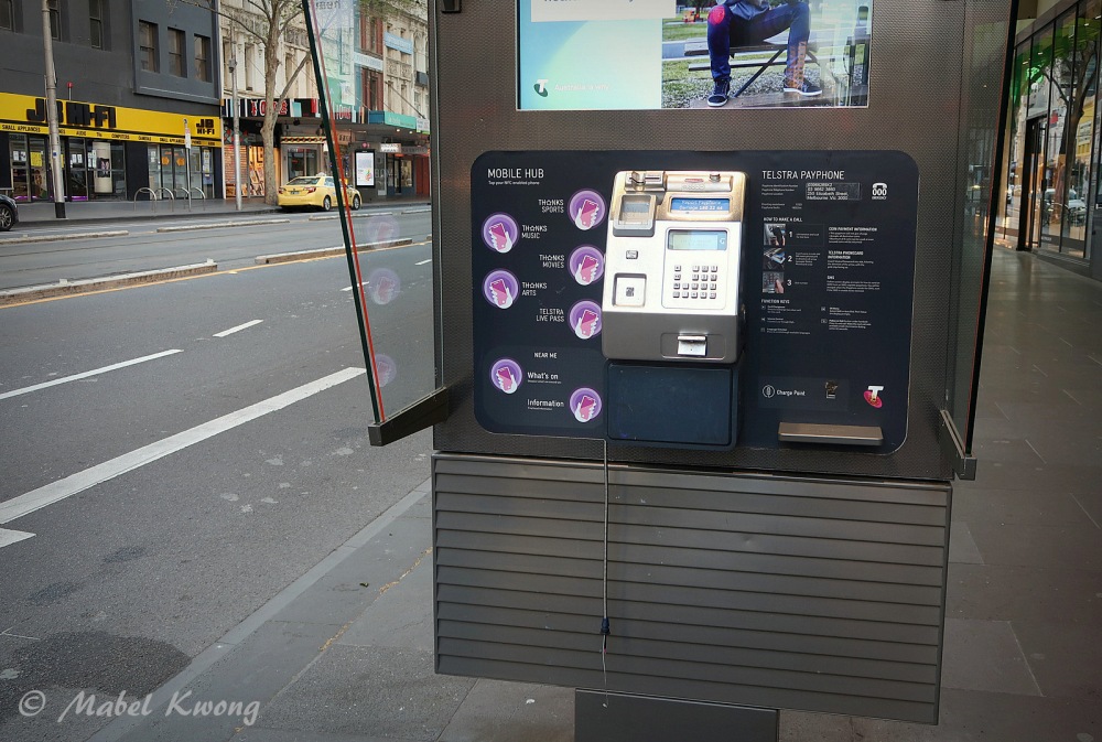 Public Payphone, Elizabeth Street, Melbourne, Australia