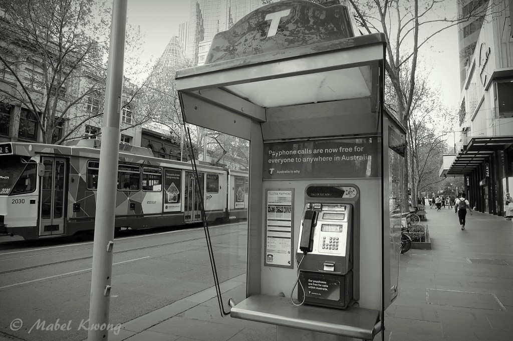 Public Payphone, Swanston Street, Melbourne, Australia